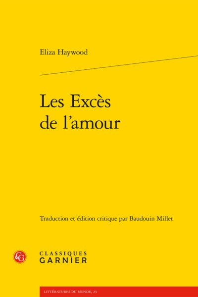 Picture of Les Excès de l'amour
