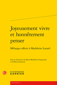 Picture of Joyeusement vivre et honnêtement penser