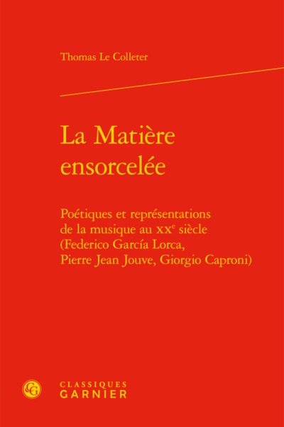Image de La Matière ensorcelée