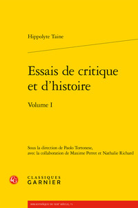 Image de Essais de critique et d'histoire
