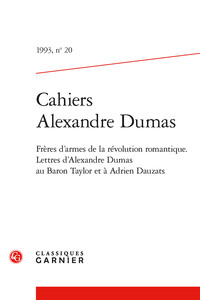 Picture of Cahiers Alexandre Dumas