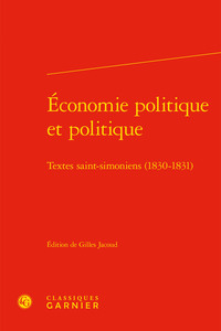 Image de Économie politique et politique