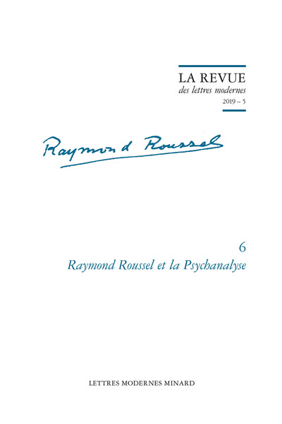 Image de Raymond Roussel et la Psychanalyse