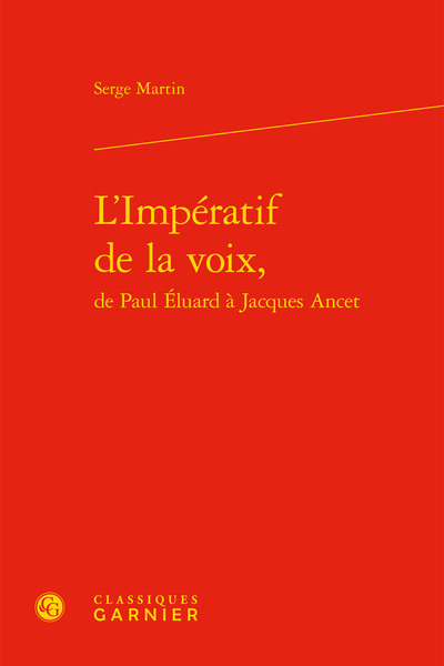 Image de L'Impératif de la voix,