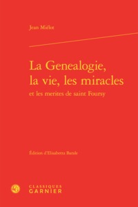 Picture of La Genealogie, la vie, les miracles