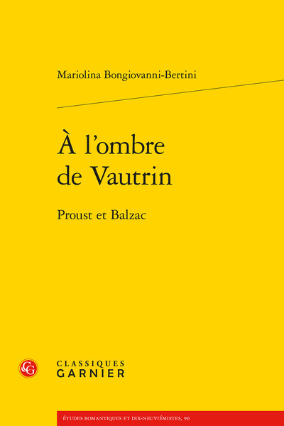 Image de À l'ombre de Vautrin
