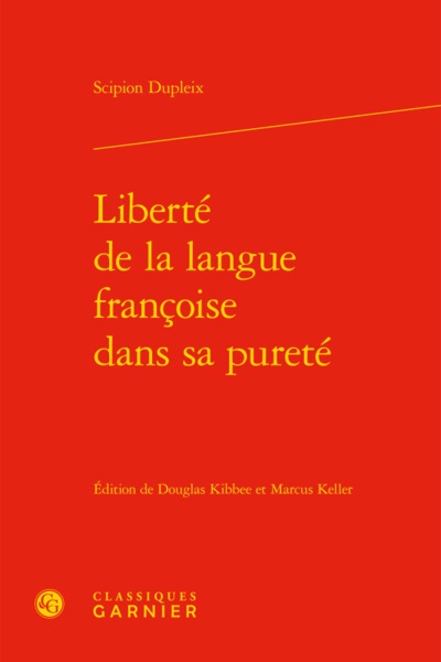 Picture of Liberté de la langue françoise dans sa pureté