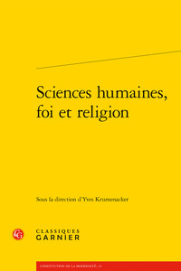 Picture of Sciences humaines, foi et religion