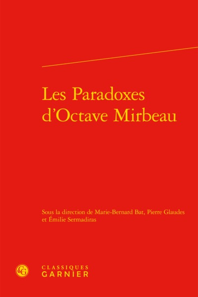 Image de Les Paradoxes d'Octave Mirbeau