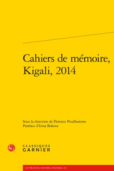 Image de Cahiers de mémoire, Kigali, 2014