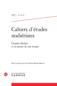 Image de Cahiers d'études nodiéristes
