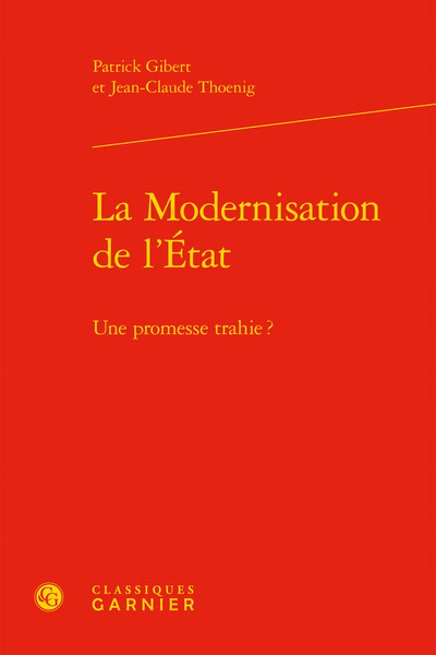 Image de La Modernisation de l'État