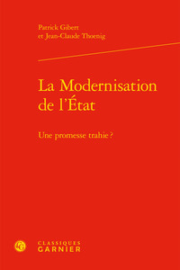 Image de La Modernisation de l'État