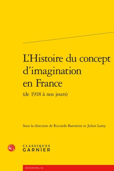 Image de L'Histoire du concept d'imagination en France
