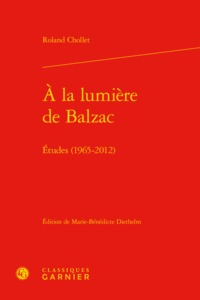 Image de À la lumière de Balzac