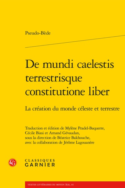 Picture of De mundi caelestis terrestrisque constitutione liber