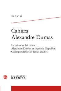 Picture of Cahiers Alexandre Dumas