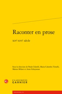 Image de Raconter en prose