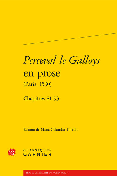 Picture of Perceval le Galloys en prose
