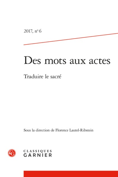 Picture of Des mots aux actes