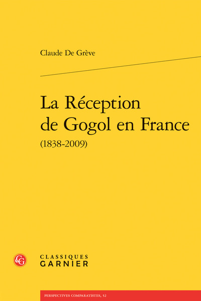 Picture of La Réception de Gogol en France