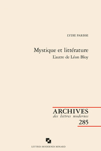Image de Mystique et littérature