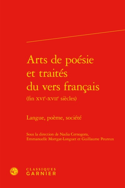 Image de Arts de poésie et traités du vers français