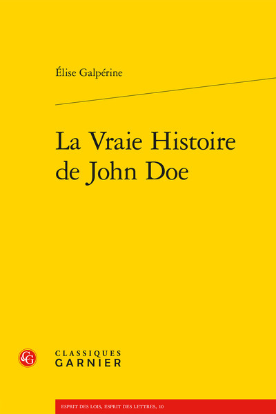Image de La Vraie Histoire de John Doe