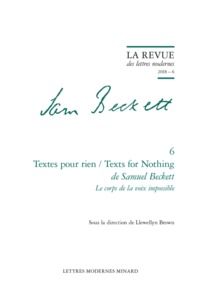 Image de Textes pour rien / Texts for Nothing de Samuel Beckett