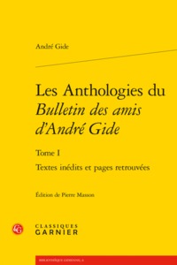 Image de Les Anthologies du Bulletin des amis d'André Gide