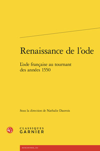 Picture of Renaissance de l'ode