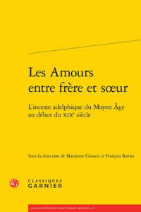Picture of Les Amours entre frère et soeur