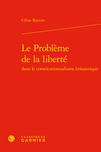 Image de Le Problème de la liberté