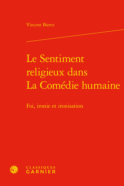 Image de Le Sentiment religieux dans La Comédie humaine