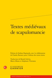 Picture of Textes médiévaux de scapulomancie