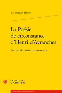 Image de La Poésie de circonstance d'Henri d'Avranches
