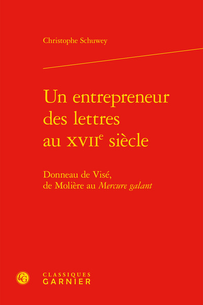 Picture of Un entrepreneur des lettres au XVIIe siècle