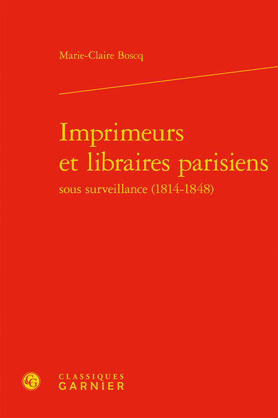 Image de Imprimeurs et libraires parisiens