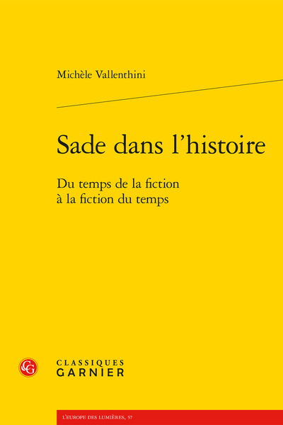 Image de Sade dans l'histoire