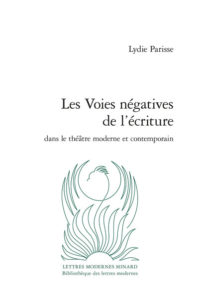 Image de Les Voies négatives de l'écriture