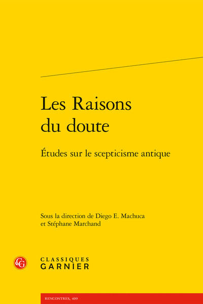 Image de Les Raisons du doute