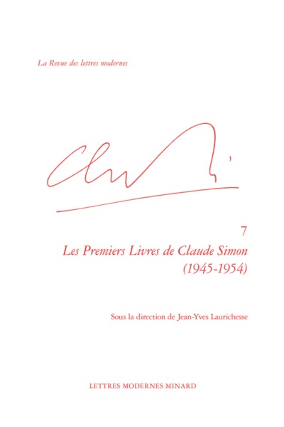 Picture of Les Premiers Livres de Claude Simon (1945-1954)