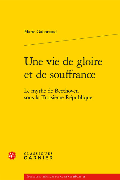 Picture of Une vie de gloire et de souffrance