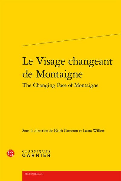 Picture of Le Visage changeant de Montaigne