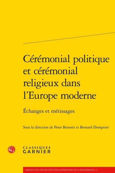 Image de Cérémonial politique et cérémonial religieux dans l'Europe moderne