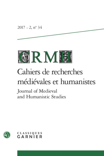 Image de Cahiers de recherches médiévales et humanistes / Journal of Medieval and Humanistic Studies