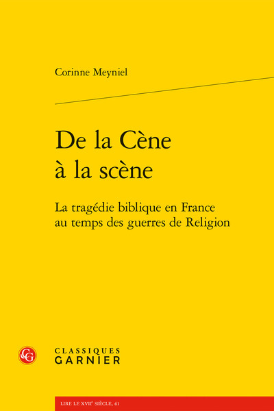 Image de De la Cène à la scène