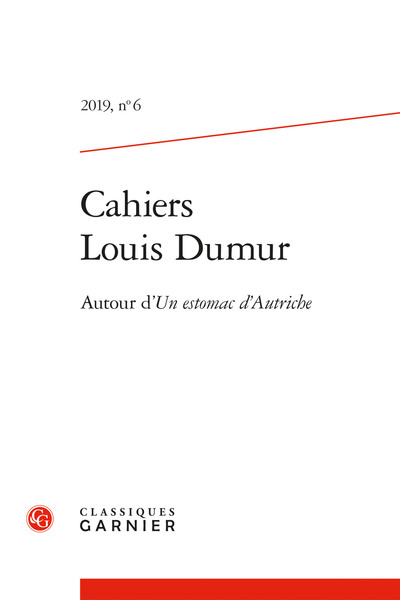 Picture of Cahiers Louis Dumur