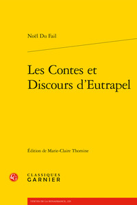 Picture of Les Contes et Discours d'Eutrapel