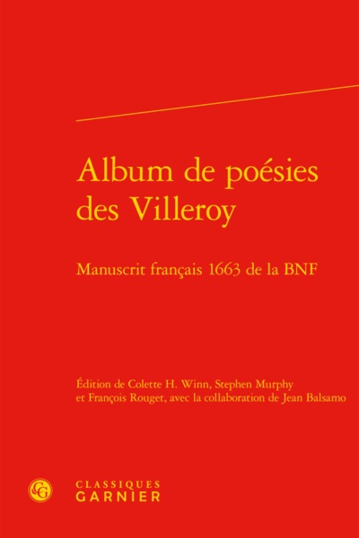 Picture of Album de poésies des Villeroy